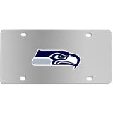 Seattle Seahawks Steel License Plate Wall Plaque - Siskiyou Buckle - Flyclothing LLC