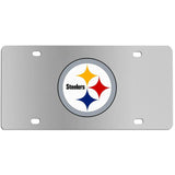 Pittsburgh Steelers Steel License Plate Wall Plaque - Siskiyou Buckle - Flyclothing LLC
