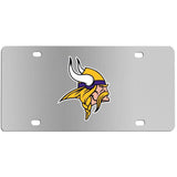Minnesota Vikings Steel License Plate Wall Plaque - Siskiyou Buckle - Flyclothing LLC