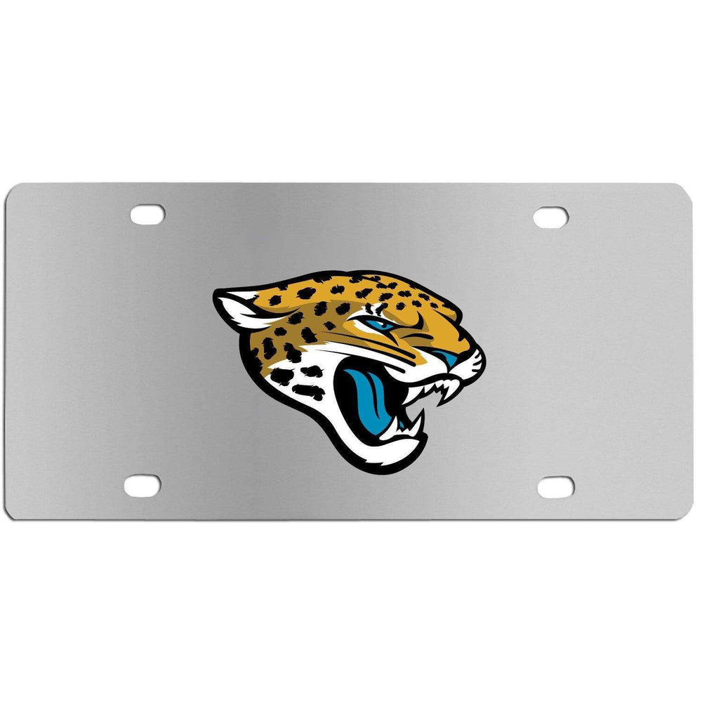 Jacksonville Jaguars Steel License Plate Wall Plaque - Siskiyou Buckle - Flyclothing LLC