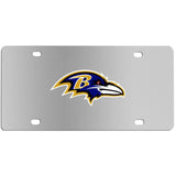 Baltimore Ravens Steel License Plate Wall Plaque - Siskiyou Buckle - Flyclothing LLC