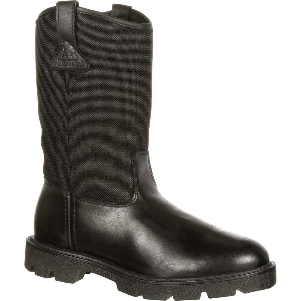 Rocky Warden Pull-On Wellington Public Service Boot - Rocky - Flyclothing LLC