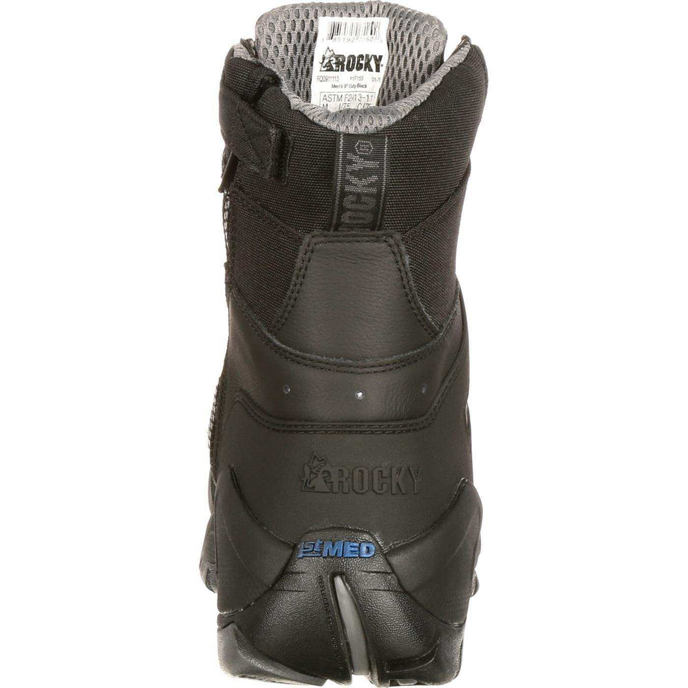 Rocky 1st Med Carbon Fiber Toe Puncture-Resistant Side-Zip Waterproof Public Service Boot - Rocky - Flyclothing LLC