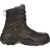 Rocky 1st Med Carbon Fiber Toe Puncture-Resistant Side-Zip Waterproof Public Service Boot - Rocky - Flyclothing LLC
