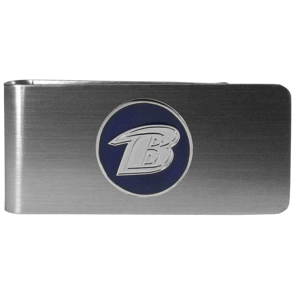 Baltimore Ravens Steel Money Clip, Round - Siskiyou Buckle - Flyclothing LLC