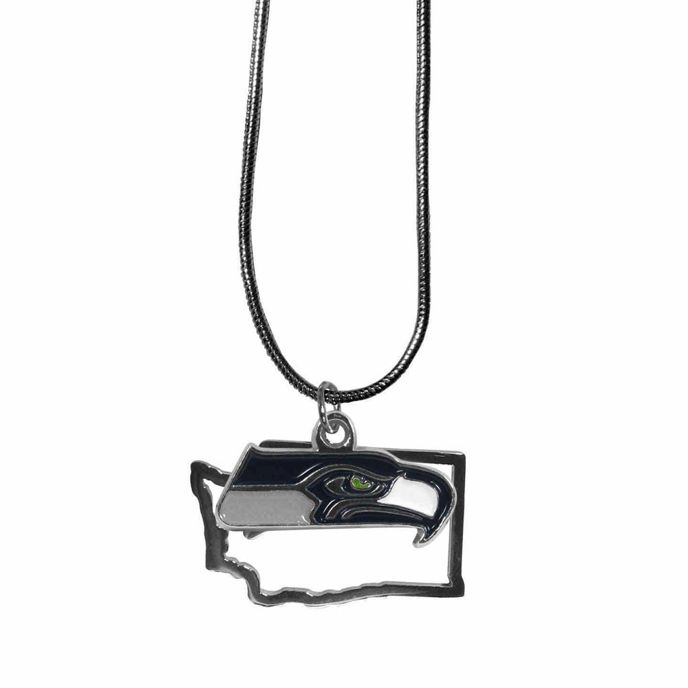 Seattle Seahawks State Charm Necklace - Siskiyou Buckle - Flyclothing LLC