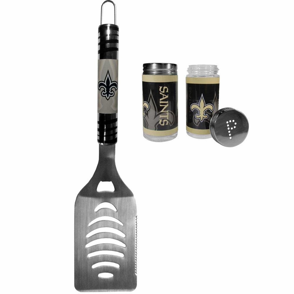 New Orleans Saints Tailgater Spatula and Salt and Pepper Shakers - Siskiyou Buckle - Flyclothing LLC
