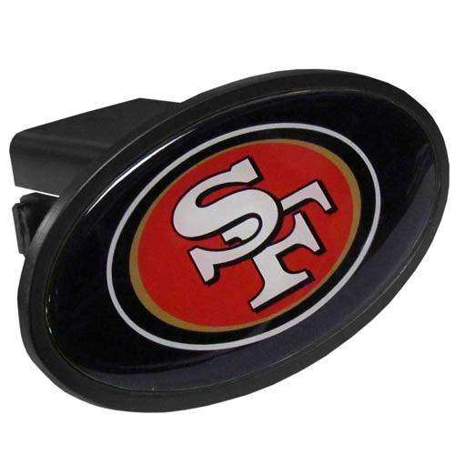 San Francisco 49ers Plastic Hitch Cover Class III - Siskiyou Buckle - Flyclothing LLC
