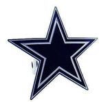 Dallas Cowboys Large Hitch Cover Class II and Class III Metal Plugs - Siskiyou Buckle - Flyclothing LLC