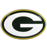 Green Bay Packers Large Hitch Cover Class II and Class III Metal Plugs - Siskiyou Buckle - Flyclothing LLC