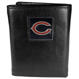 Chicago Bears Deluxe Leather Tri-fold Wallet - Siskiyou Buckle - Flyclothing LLC