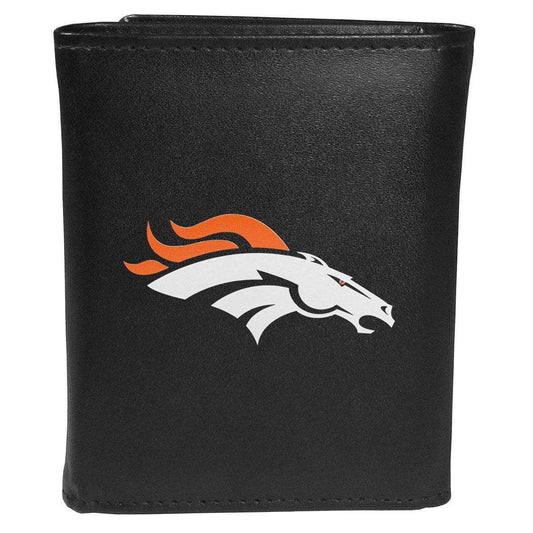 Denver Broncos Tri-fold Wallet Large Logo - Siskiyou Buckle - Flyclothing LLC