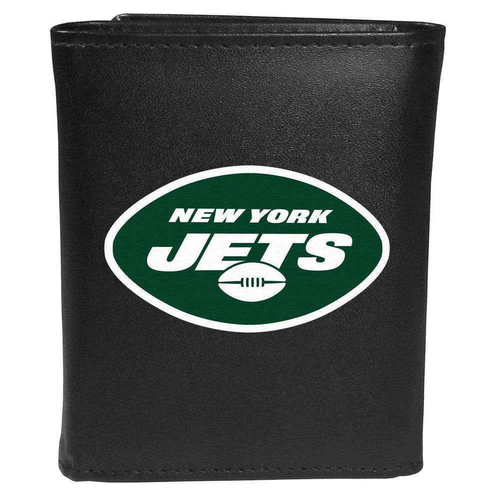 New York Jets Tri-fold Wallet Large Logo - Siskiyou Buckle - Flyclothing LLC