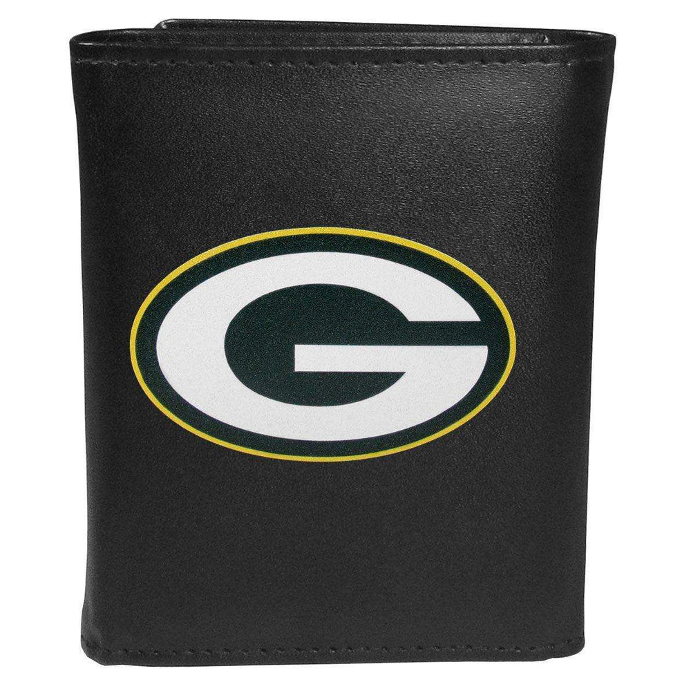 Green Bay Packers Tri-fold Wallet Large Logo - Siskiyou Buckle - Flyclothing LLC
