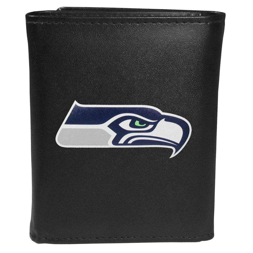 Seattle Seahawks Tri-fold Wallet Large Logo - Siskiyou Buckle - Flyclothing LLC