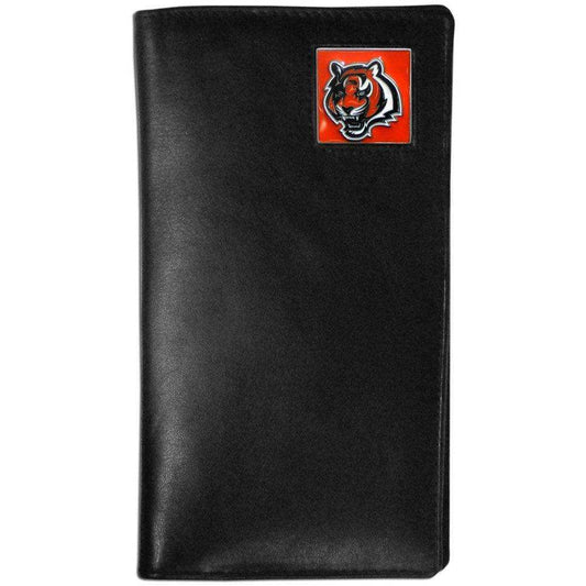 Cincinnati Bengals Leather Tall Wallet - Siskiyou Buckle - Flyclothing LLC