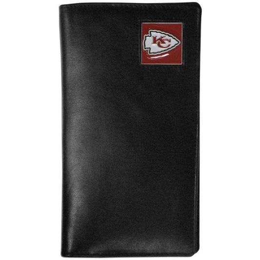 Kansas City Chiefs Leather Tall Wallet - Kansas City Chiefs - Flyclothing LLC