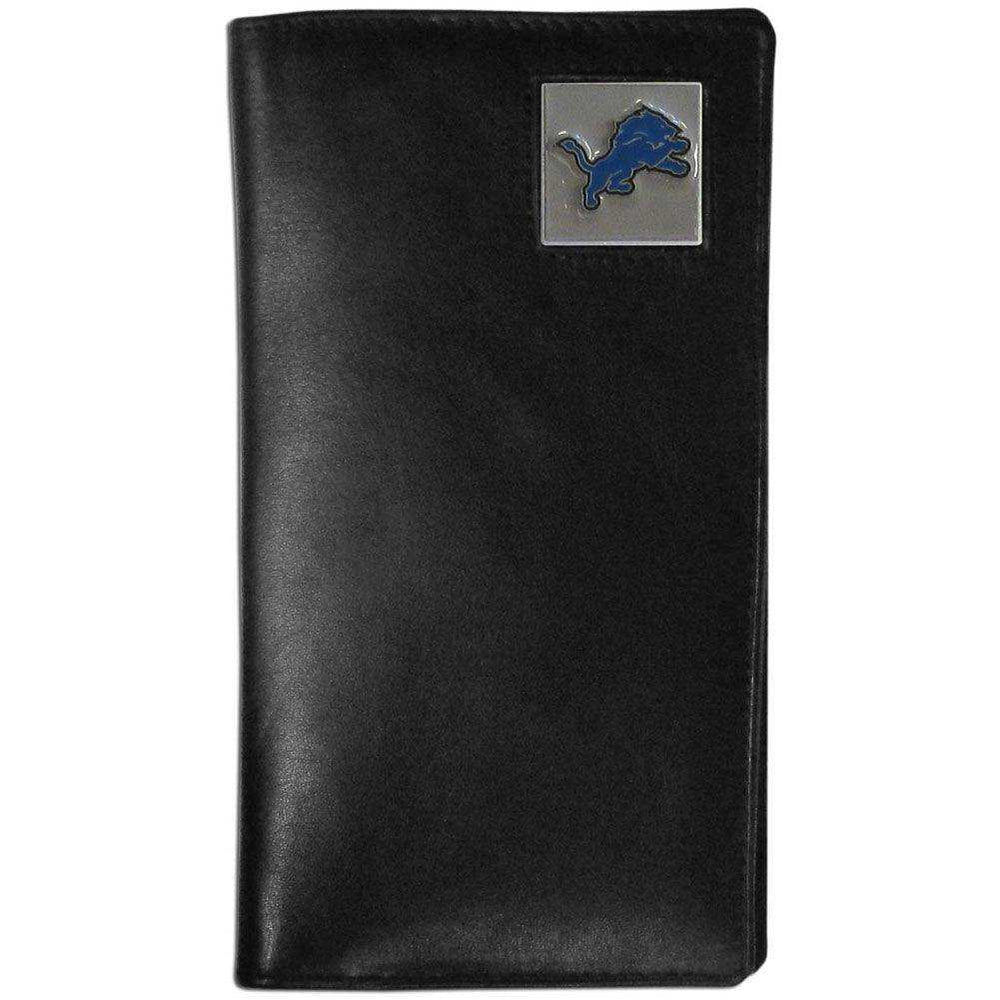 Detroit Lions Leather Tall Wallet - Siskiyou Buckle - Flyclothing LLC
