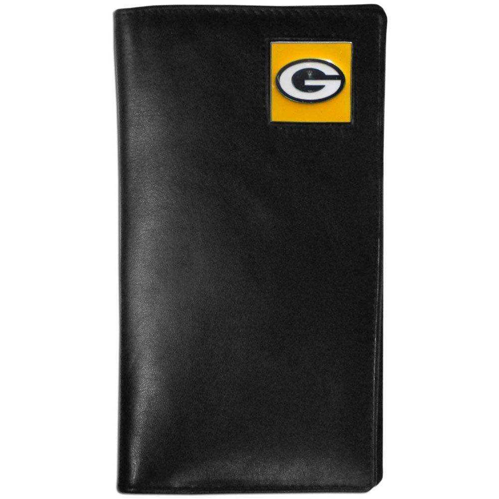 Green Bay Packers Leather Tall Wallet - Siskiyou Buckle - Flyclothing LLC