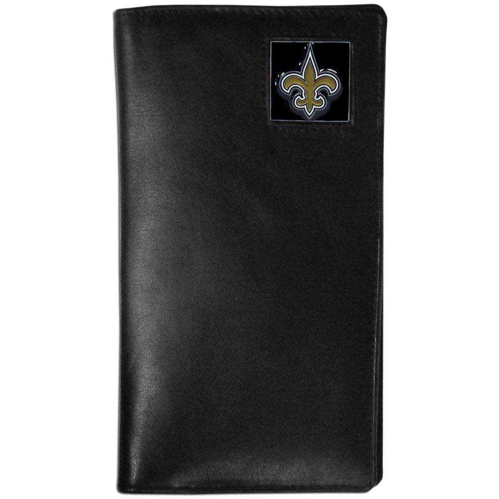 New Orleans Saints Leather Tall Wallet - Siskiyou Buckle - Flyclothing LLC
