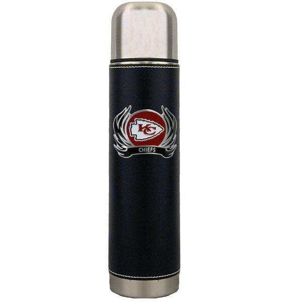 Kansas City Chiefs Thermos with Flame Emblem - Kansas City Chiefs - Flyclothing LLC