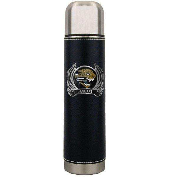 Jacksonville Jaguars Thermos with Flame Emblem - Siskiyou Buckle - Flyclothing LLC