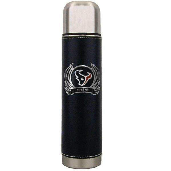 Houston Texans Thermos with Flame Emblem - Siskiyou Buckle - Flyclothing LLC