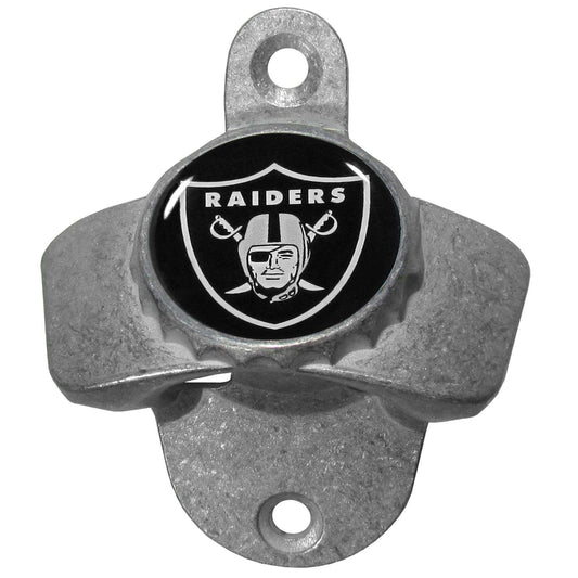 Las Vegas Raiders Wall Mounted Bottle Opener - Siskiyou Buckle - Flyclothing LLC