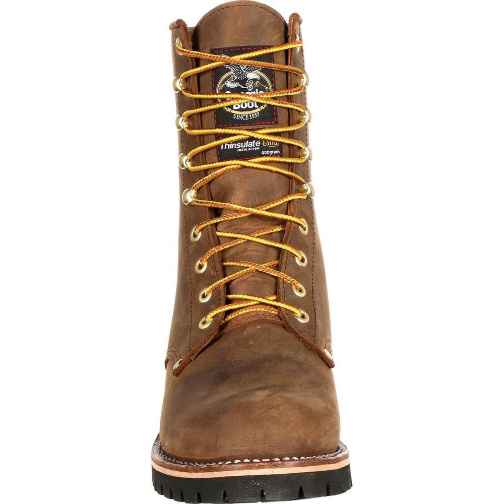 Georgia Boot Steel Toe Waterproof 400G Insulated Logger Work Boot - Georgia Boot - Flyclothing LLC