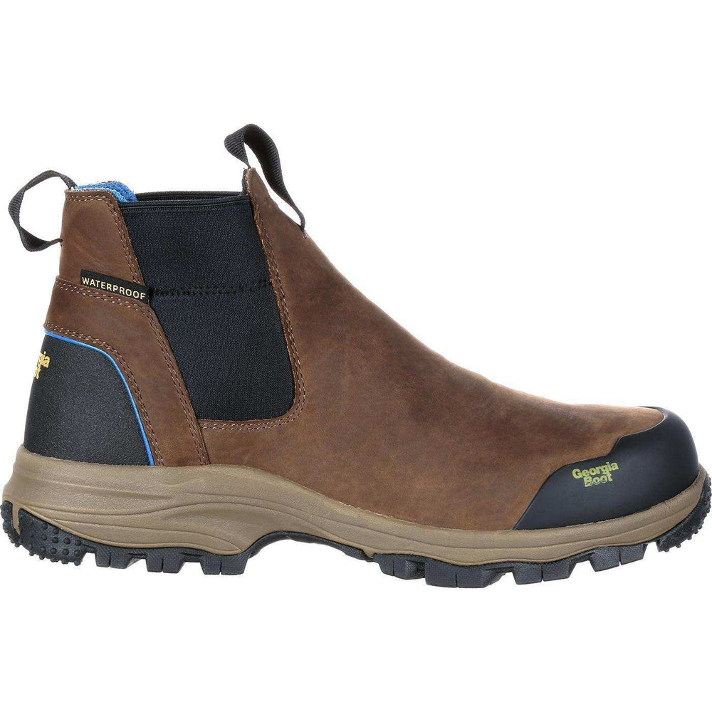 Georgia Boot Blue Collar Chelsea Waterproof Work Romeo Boot - Georgia Boot - Flyclothing LLC