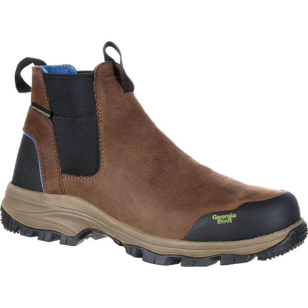 Georgia Boot Blue Collar Chelsea Waterproof Work Romeo Boot - Georgia Boot - Flyclothing LLC
