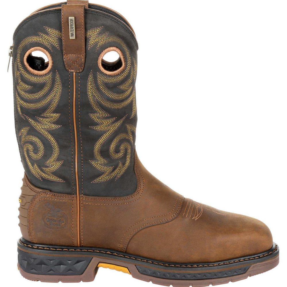 Georgia Boot Carbo-Tec LT Steel Toe Waterproof Pull On Work Boot - Georgia Boot - Flyclothing LLC