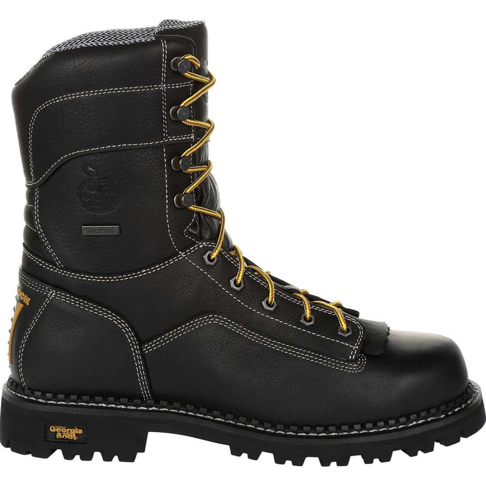 Georgia Boot AMP LT Logger Composite Toe Waterproof Work Boot - Georgia Boot - Flyclothing LLC