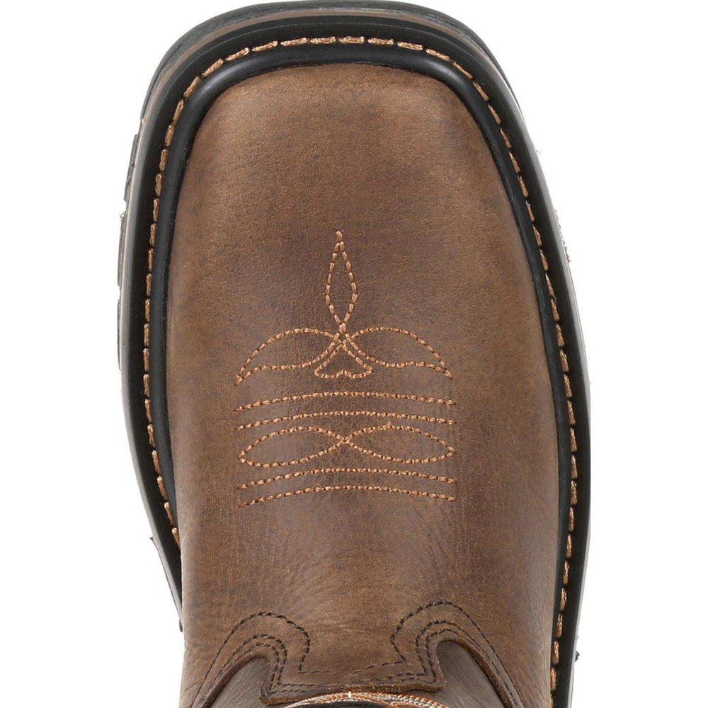 Georgia Boot Carbo-Tec LT Big Kids Brown Pull-On Boot - Georgia Boot - Flyclothing LLC