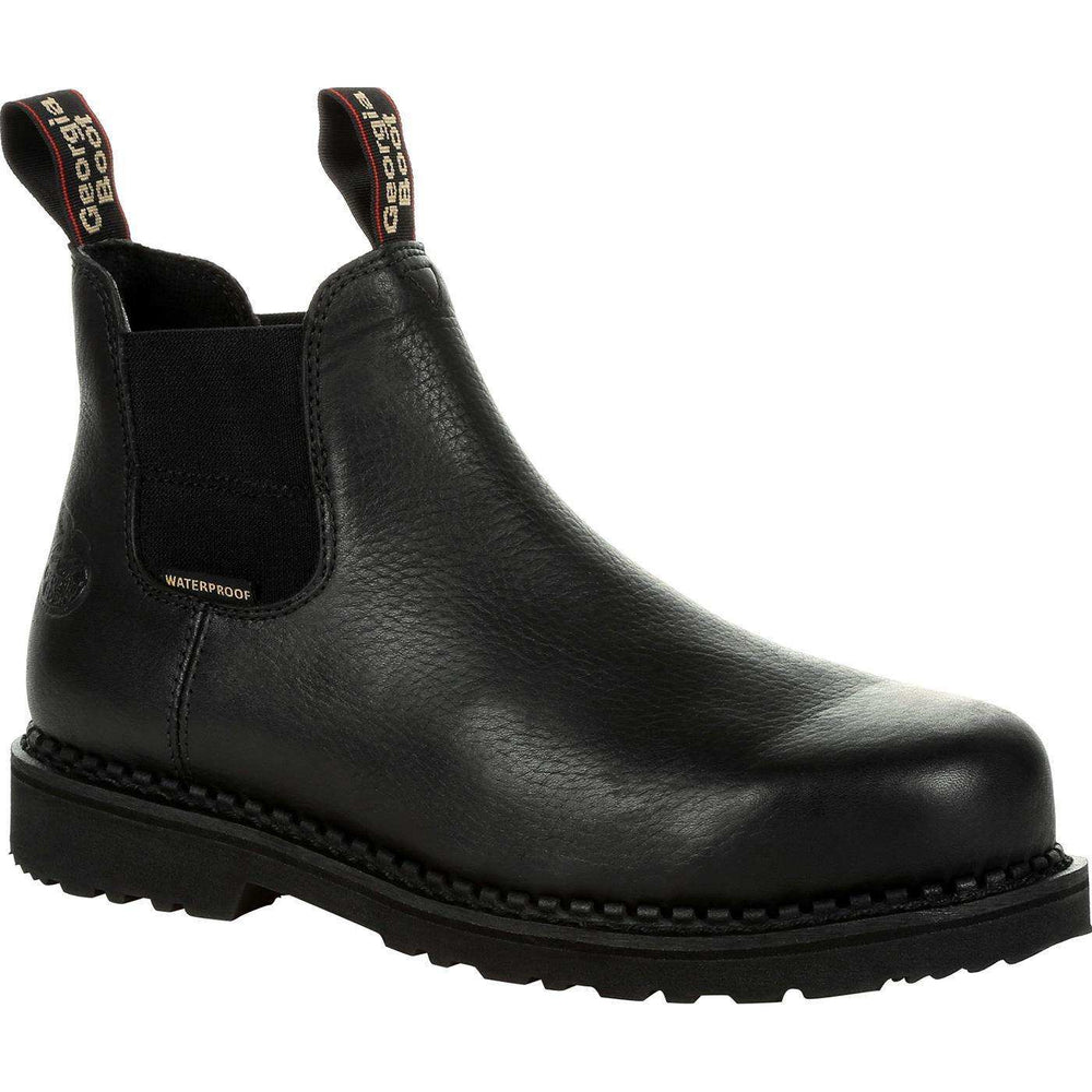 Georgia Giant Revamp Waterproof Chelsea Work Boot - Georgia Boot - Flyclothing LLC