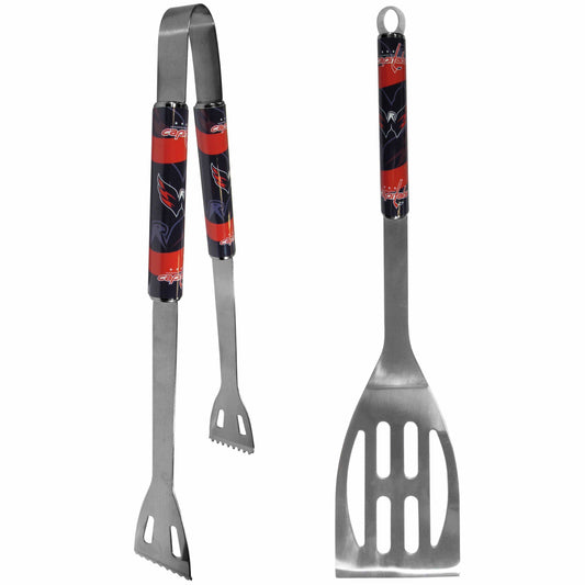 Washington Capitals® 2 pc Steel BBQ Tool Set - Siskiyou Buckle - Flyclothing LLC