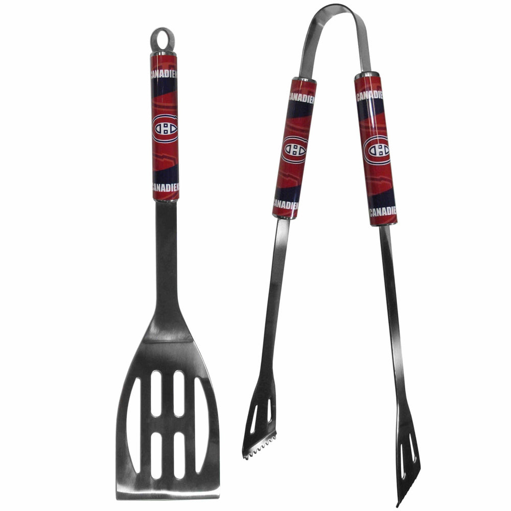 Montreal Canadiens® 2 pc Steel BBQ Tool Set - Siskiyou Buckle - Flyclothing LLC