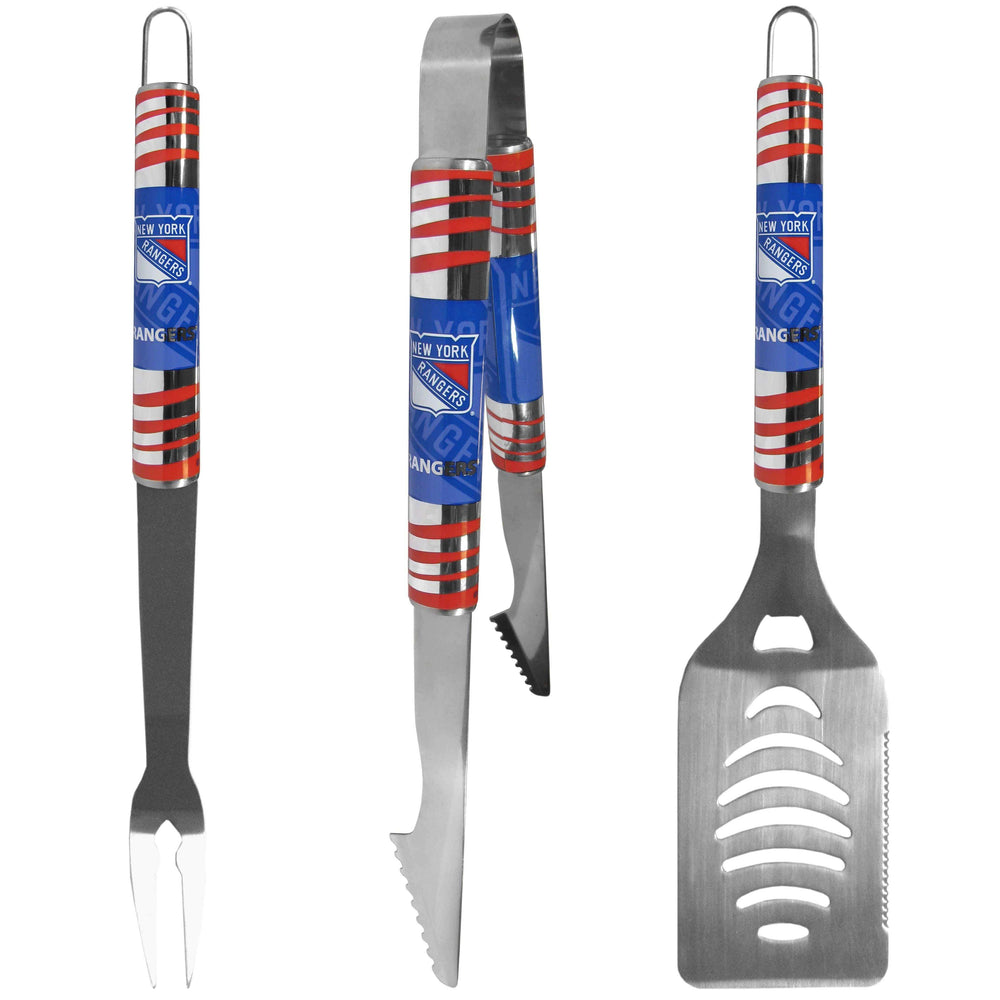 New York Rangers® 3 pc Tailgater BBQ Set - Siskiyou Buckle - Flyclothing LLC