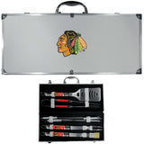 Chicago Blackhawks® 8 pc Tailgater BBQ Set - Siskiyou Buckle - Flyclothing LLC