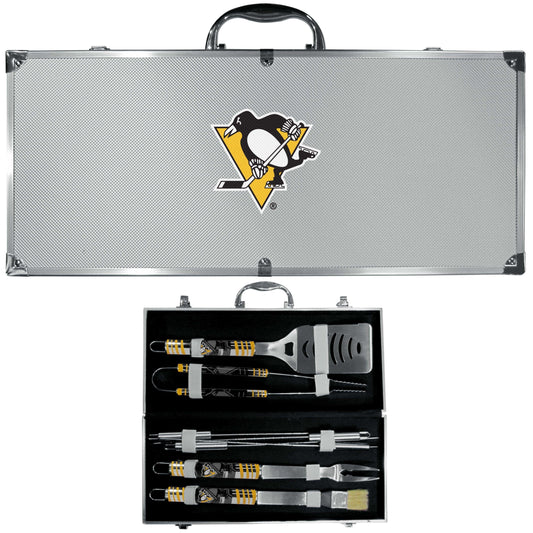 Pittsburgh Penguins® 8 pc Tailgater BBQ Set - Siskiyou Buckle - Flyclothing LLC