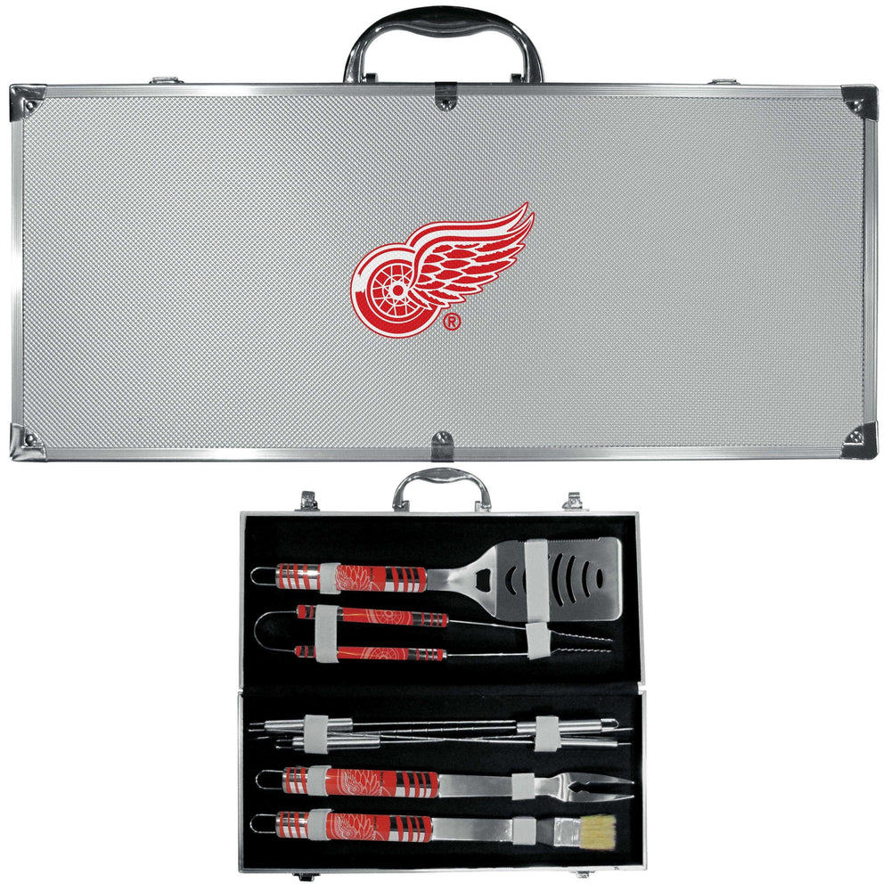 Detroit Red Wings® 8 pc Tailgater BBQ Set - Siskiyou Buckle - Flyclothing LLC