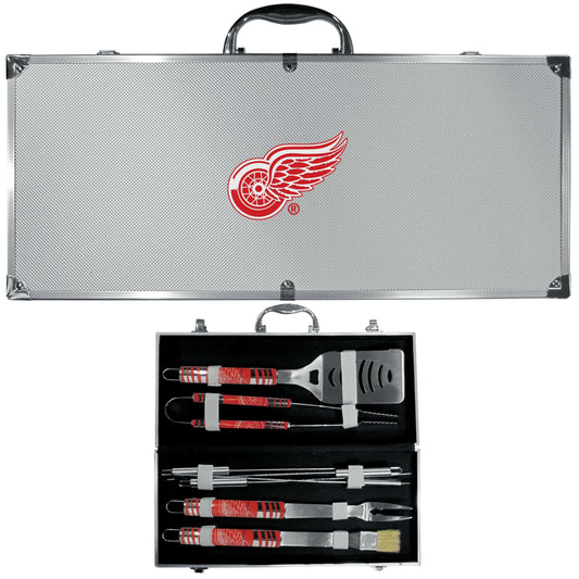 Detroit Red Wings® 8 pc Tailgater BBQ Set - Siskiyou Buckle - Flyclothing LLC