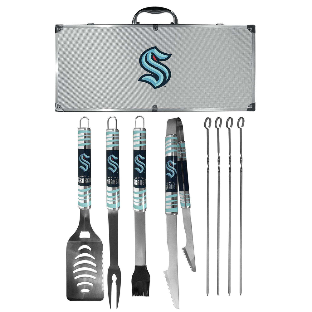 Seattle Kraken 8 pc Tailgater BBQ Set - Siskiyou Buckle - Flyclothing LLC