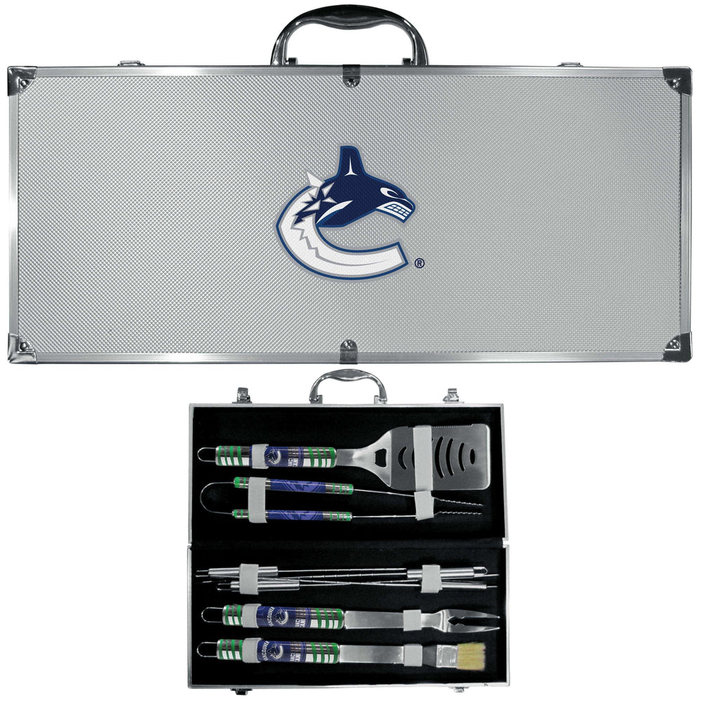Vancouver Canucks® 8 pc Tailgater BBQ Set - Siskiyou Buckle - Flyclothing LLC
