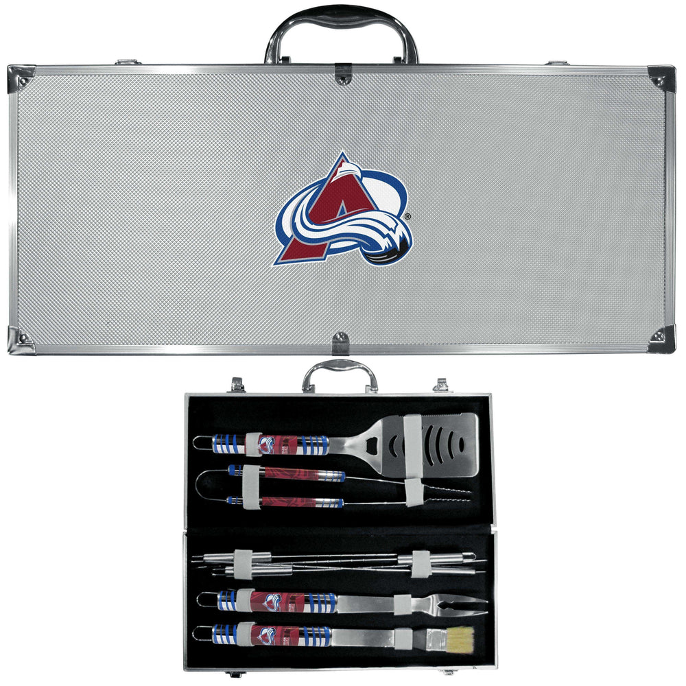 Colorado Avalanche® 8 pc Tailgater BBQ Set - Siskiyou Buckle - Flyclothing LLC