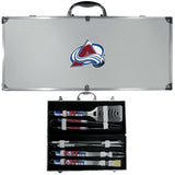 Colorado Avalanche® 8 pc Tailgater BBQ Set - Siskiyou Buckle - Flyclothing LLC