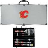 Calgary Flames® 8 pc Tailgater BBQ Set - Siskiyou Buckle - Flyclothing LLC