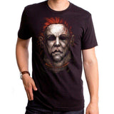 Halloween Michael Myers Painting Short-Sleeve Men's Crew - Halloween - Flyclothing LLC