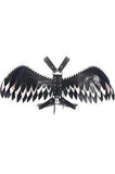 Daisy Corsets Black & White Layered Wing Body Harness - Daisy Corsets - Flyclothing LLC
