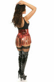 Daisy Corsets Red Metallic Fringe Skirt - Daisy Corsets - Flyclothing LLC